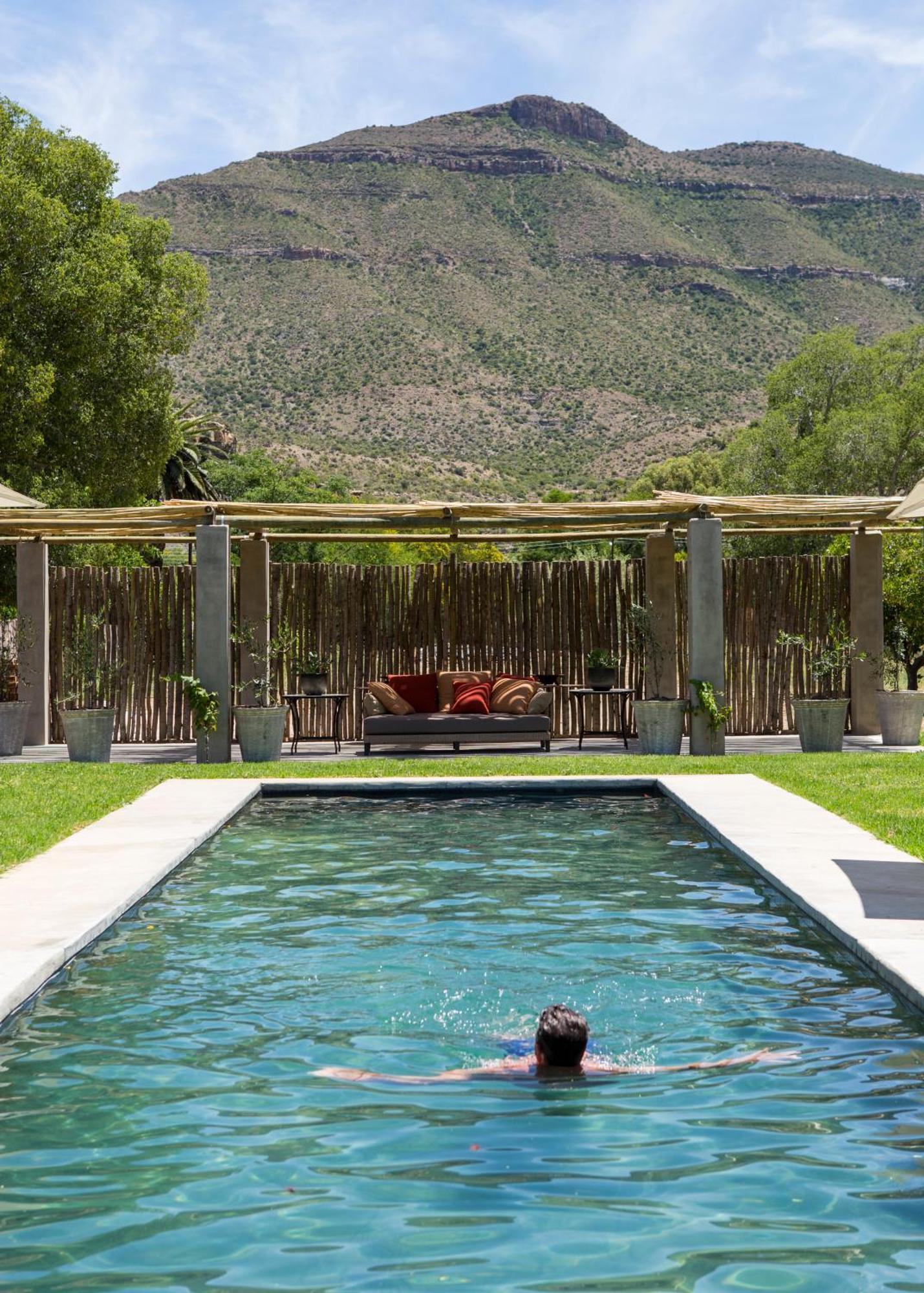 Langhuis Guesthouse Graaff Reinet Bagian luar foto